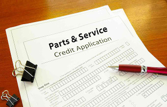 MPG Parts & Service Credit Application Photo